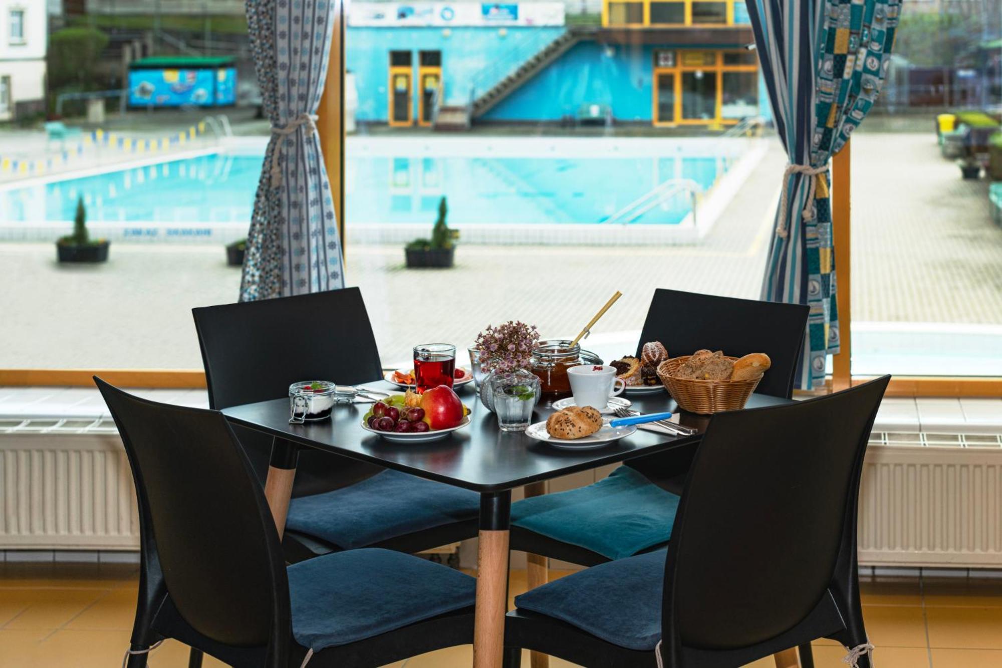 Aqua Hotel Decin Exterior foto
