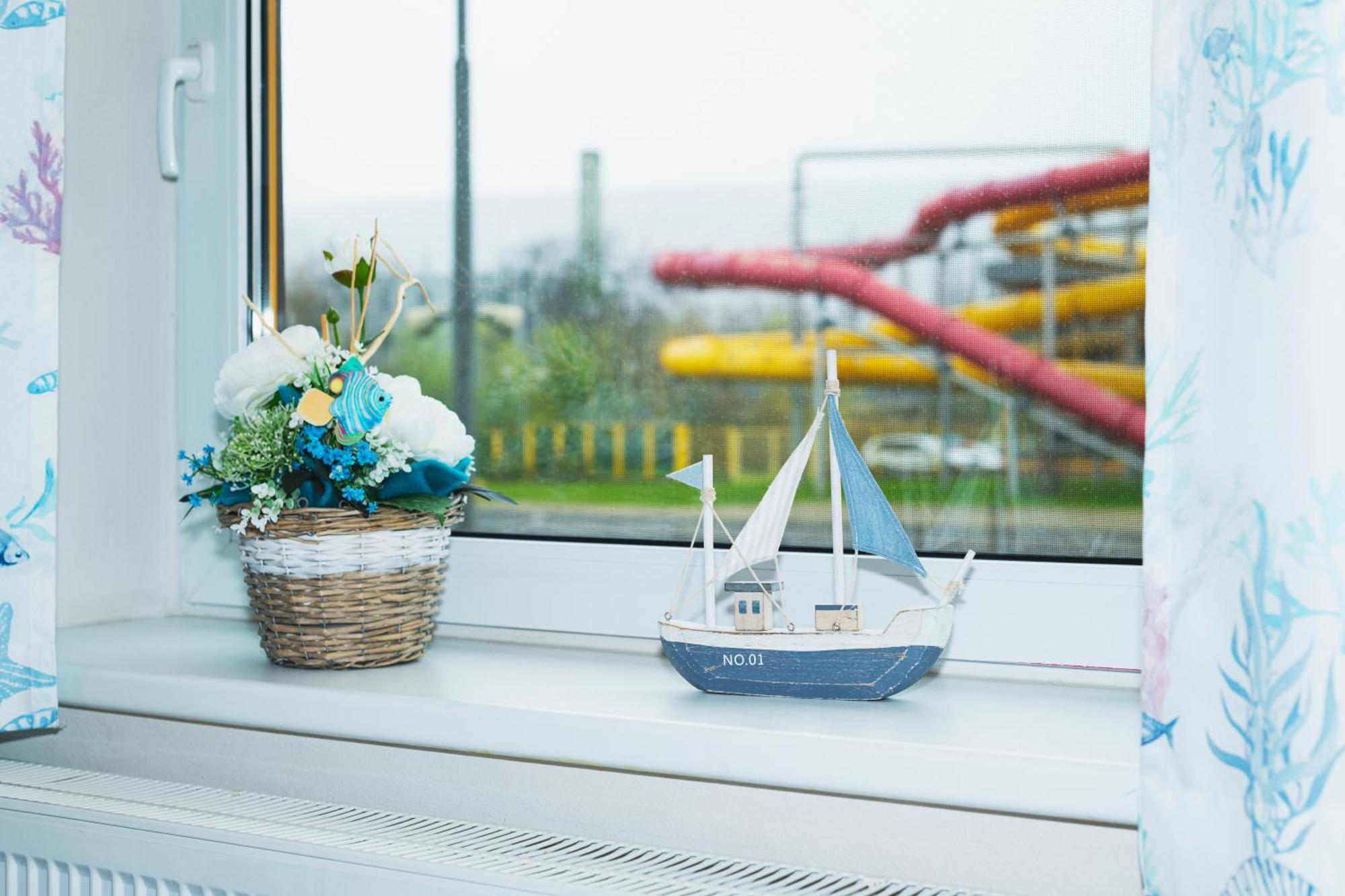 Aqua Hotel Decin Exterior foto